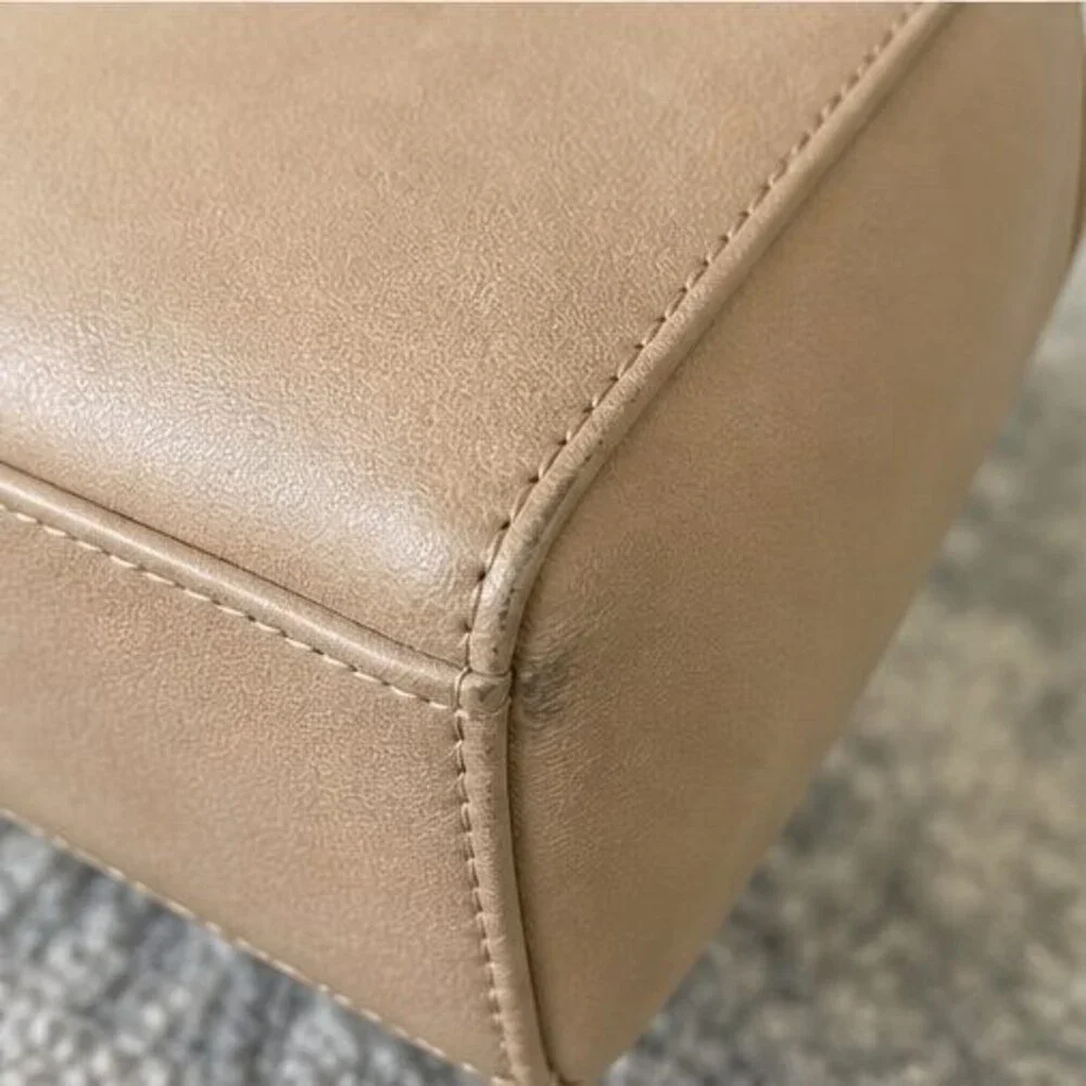 Olive Pebbled Crossbody Bag